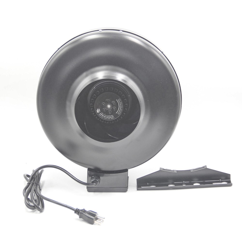 HFS(R) Inline 6" Exhaust Ventilation Fan - Includes Mounting Brackets - 400Cfm