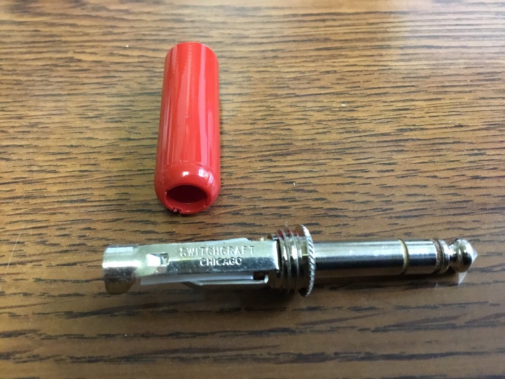 SWITCHCRAFT 269 1/4” Stereo Audio Plug Vintage