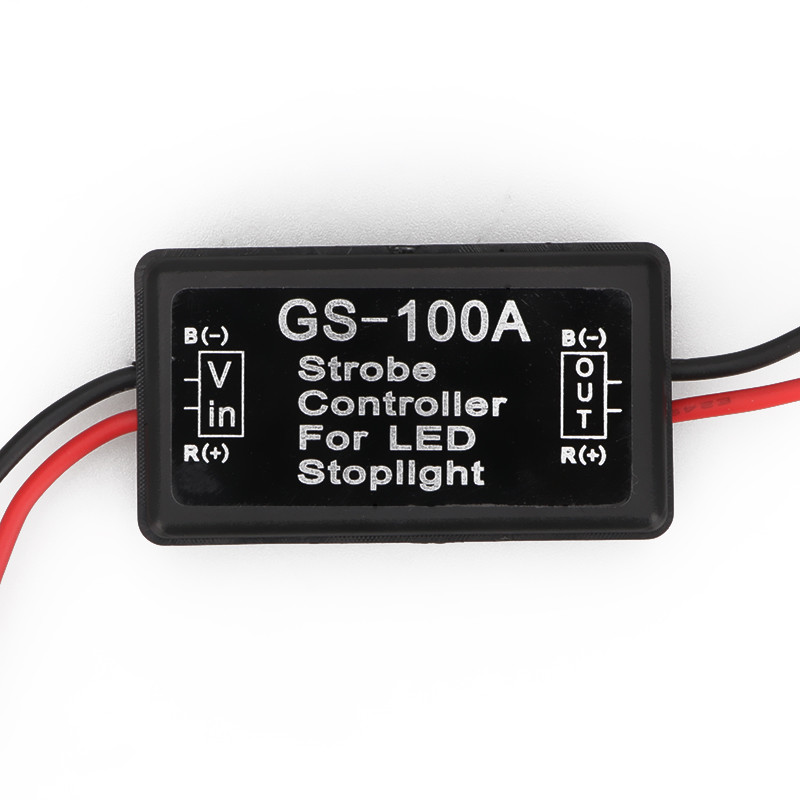 Brake Light Flasher Module Safety Flash Strobe Light Alert Motorcycle Car SUV GM