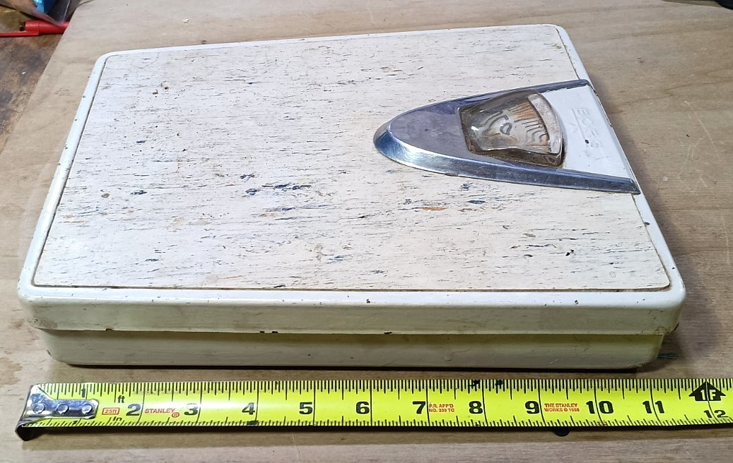 Vintage BORG Bathroom Scale - 1950s Working, fully functional & accurate