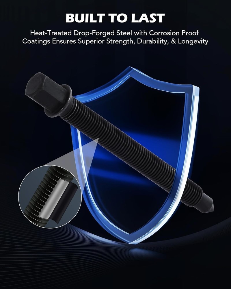 Multi-Function Heavy Duty Puller Set: 3" 4" 6" with Corrosion Resistant Design