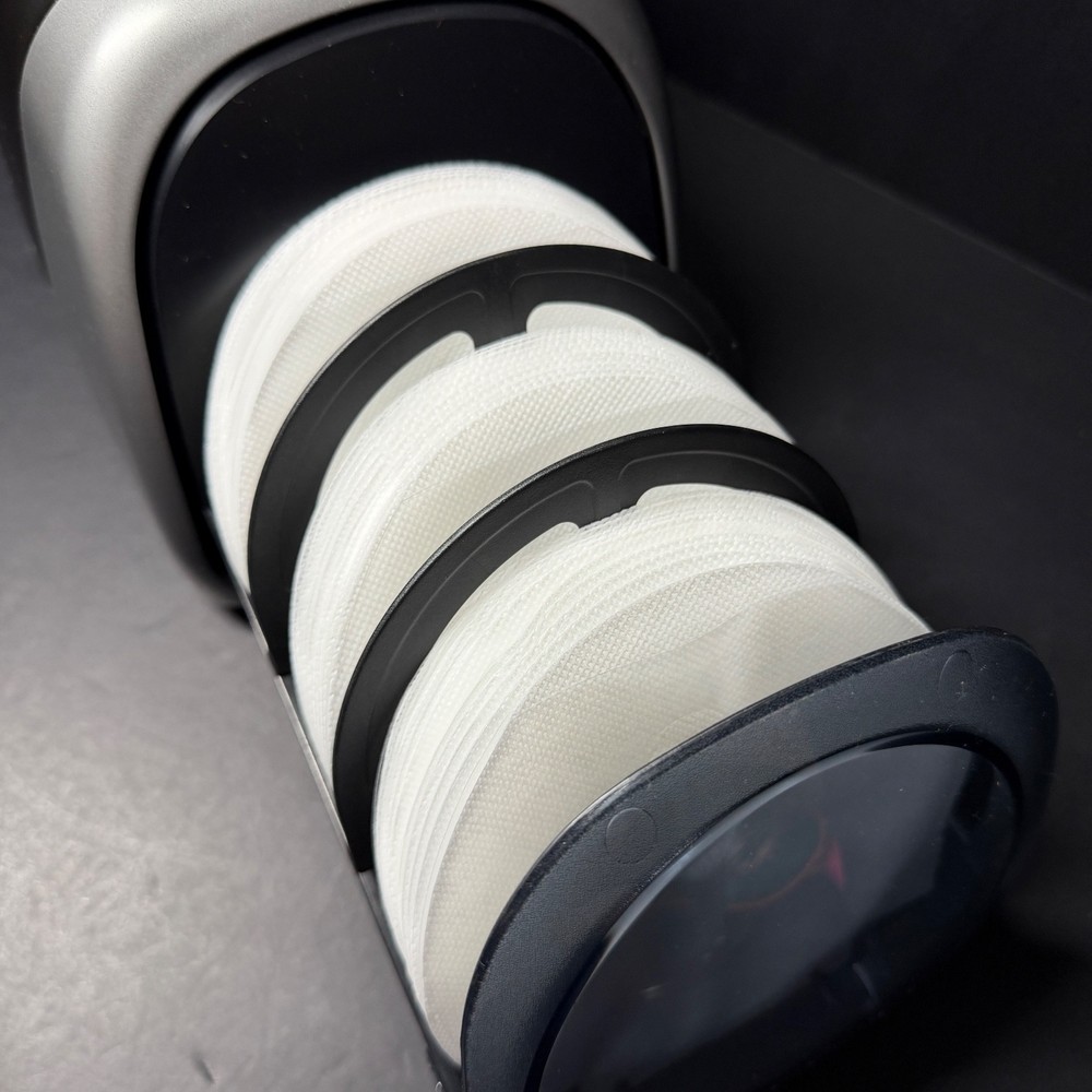 Vintage Desktop CD DVD Disc Case Push Open Retractable Holder Storage