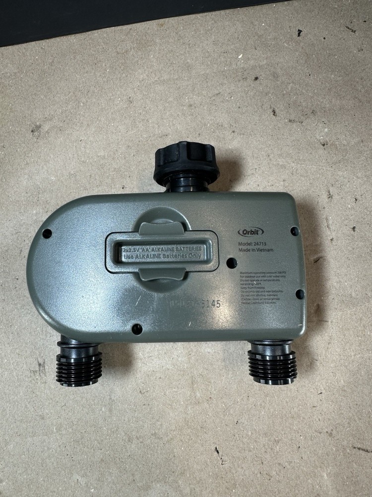 Orbit Conserve Digital Water Timer 2 Outlet - Programmable Model 24713