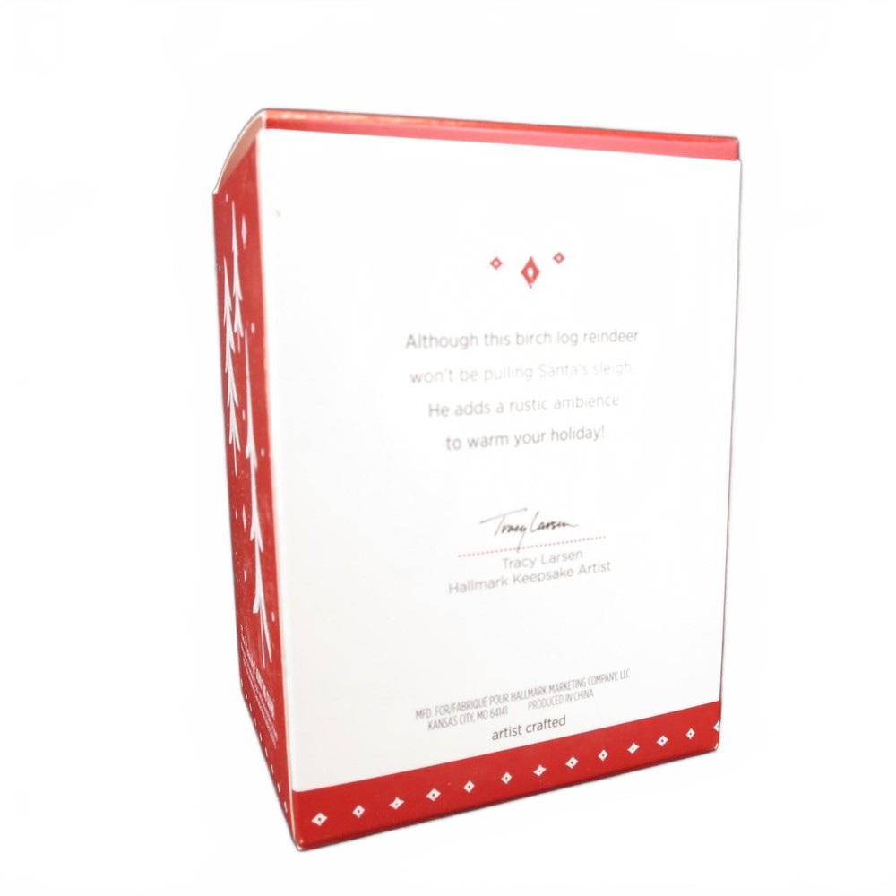 Rustic Reindeer Hallmark Keepsake Ornament QG01617