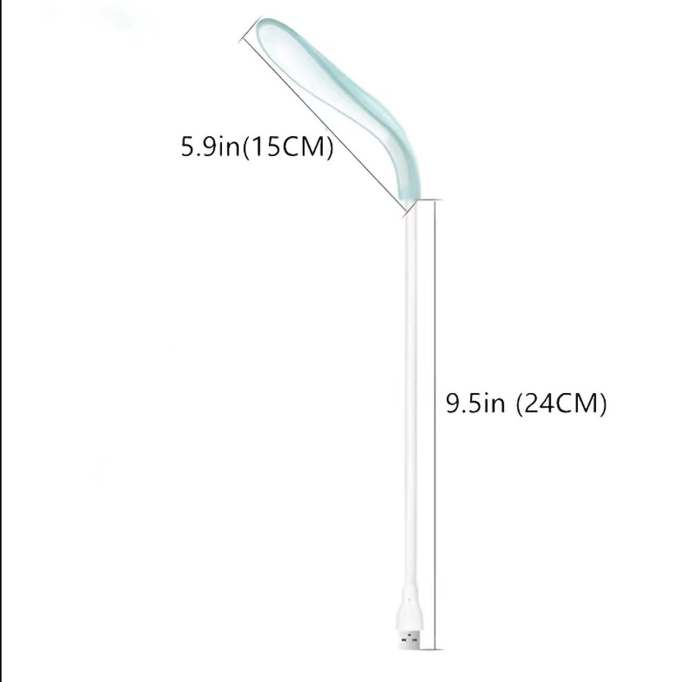 Portable Folding LED Reading Light. Super Bright USB Desk Lamp