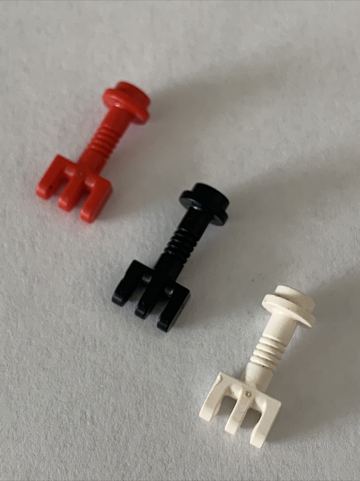 LEGO Part 2433 (1pc) 1x2.5 Hinge Bars with 3 Fingers Stud On Top Pick Colors
