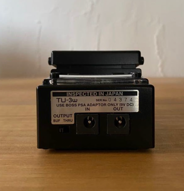BOSS TU-3W Waza Craft Chromatic Tuner Test Completed