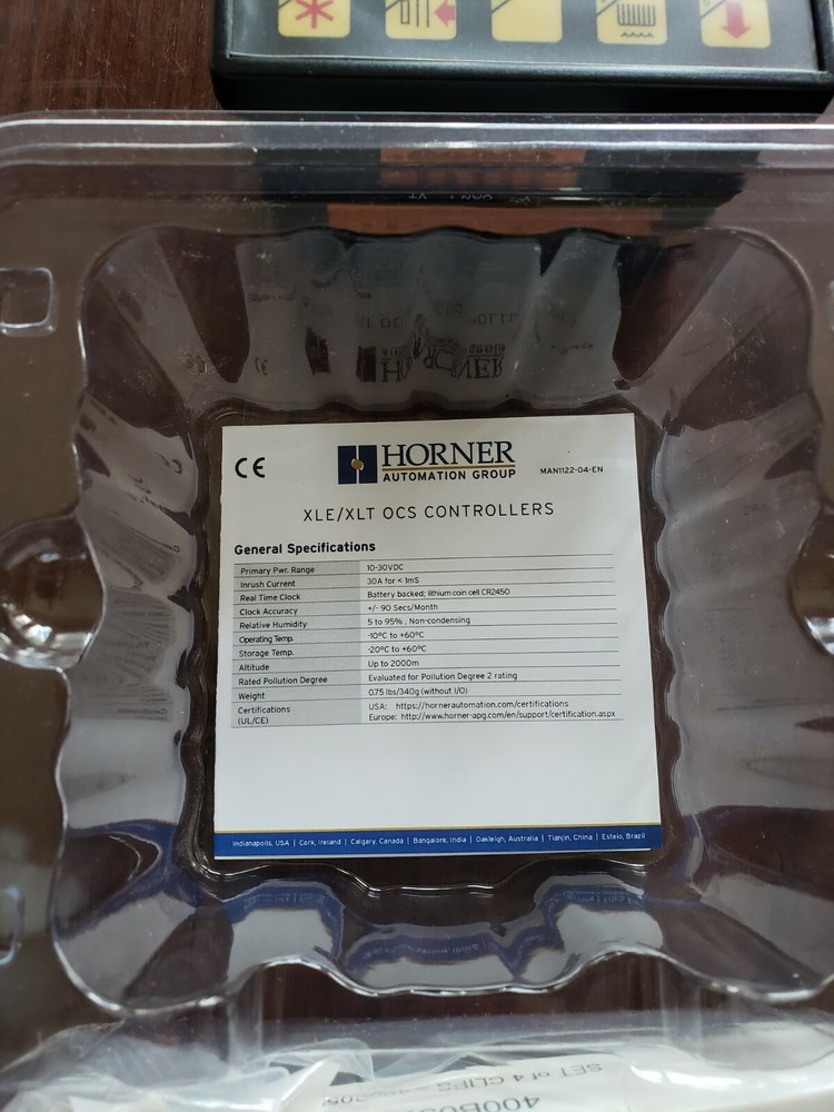 HORNER XLE /XLT OCS CONTROLLERS HE-XE105-46