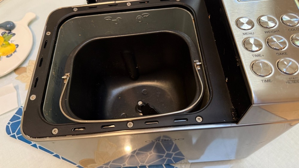 CUCKOO CBM-AAB101S 2 Lb Multi-Functional Bread Maker – 15 Menu Options