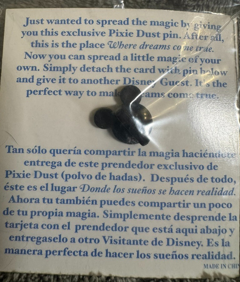 Tinker Bell Where Dreams Come True Pixie Dust Version 4 Disney Pin 56395