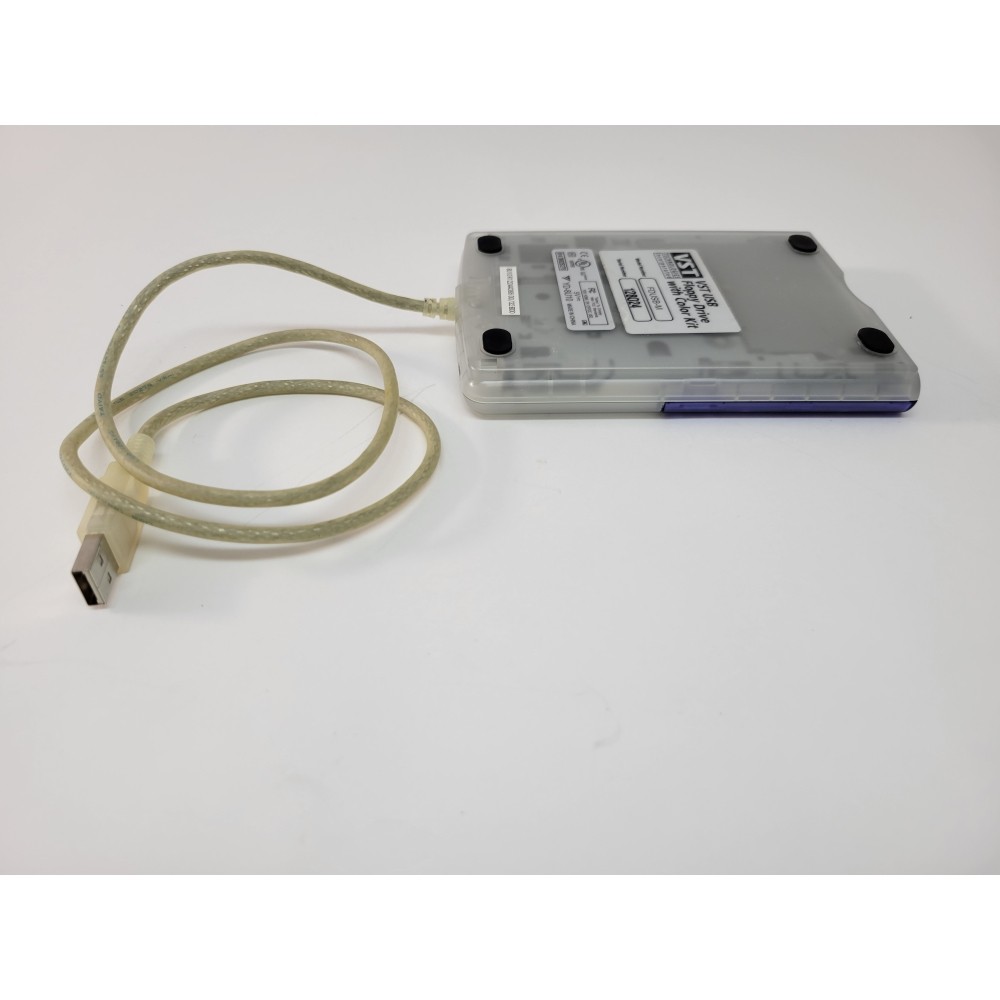 VST Technologies USB Floppy Drive FDUSB-M Grape - Tested