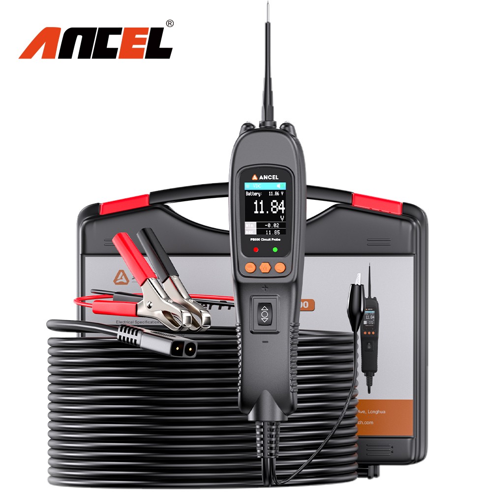 ANCEL PB500 Car Electrical Power Circuit Probe Tester Doide/Resistance Testing