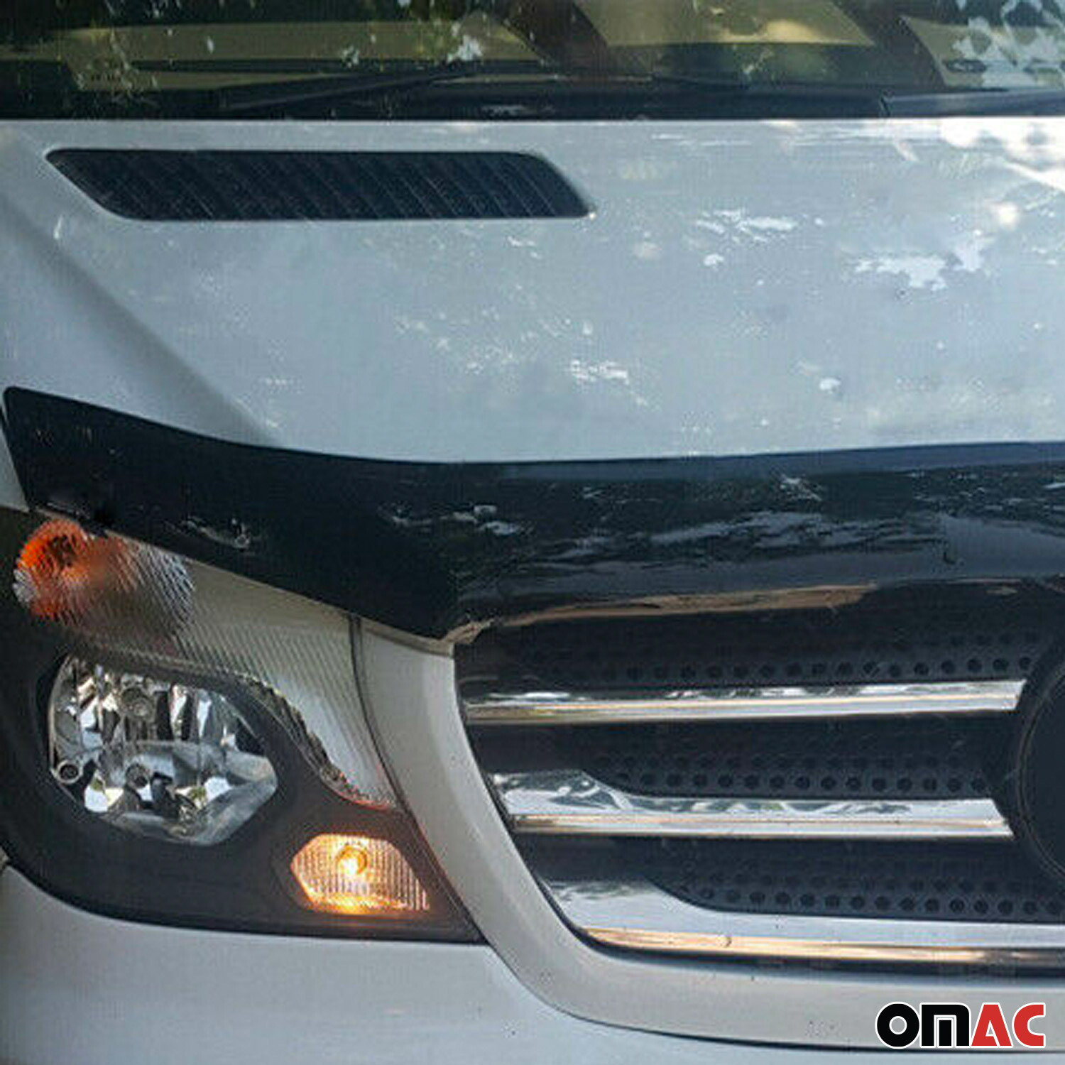 Front Bug Shield Hood Deflector Guard For Dodge Mercedes Sprinter W906 2014-2018