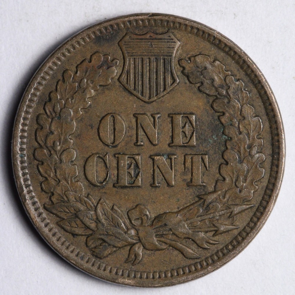 1902 Indian Head Cent Penny AU E153 XTC