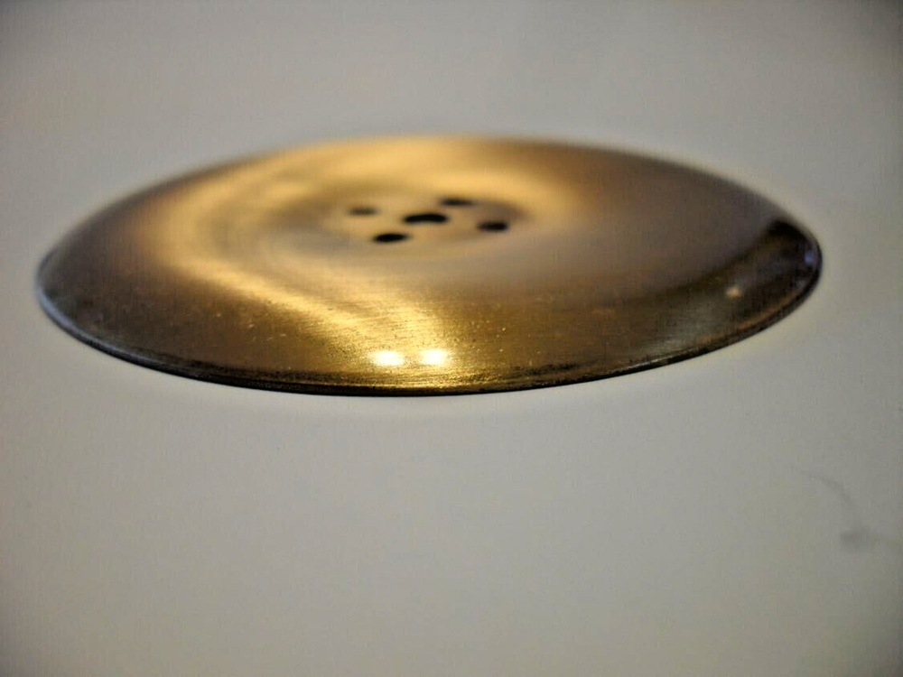 Vintage Nos Round 2-3/4" Bronze Backplates For Knobs Amerock E-501-10