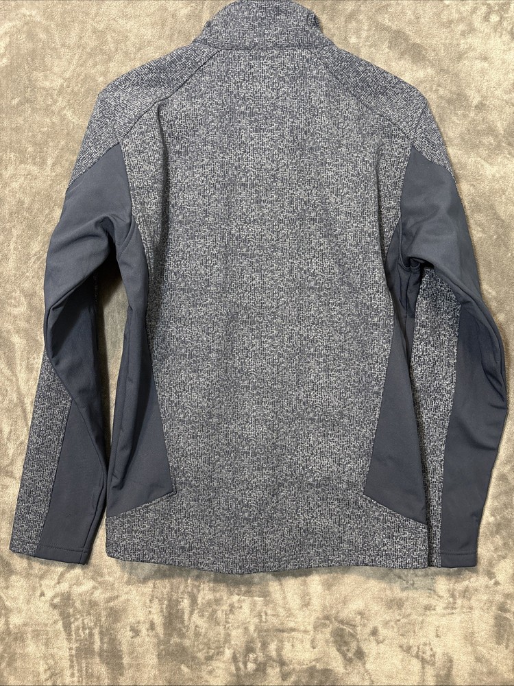 McDonalds Apparel Collection Jacket Size S Blue Full Zip Work Uniform Polyester