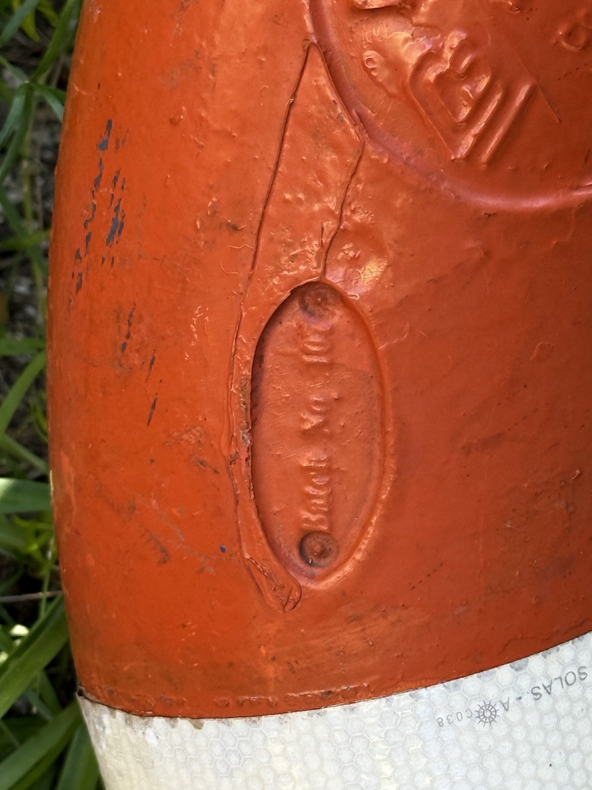 Vintage Boat Life Preserver Ring Buoy Nautical MV PRINCESSA V PANAMA 30"