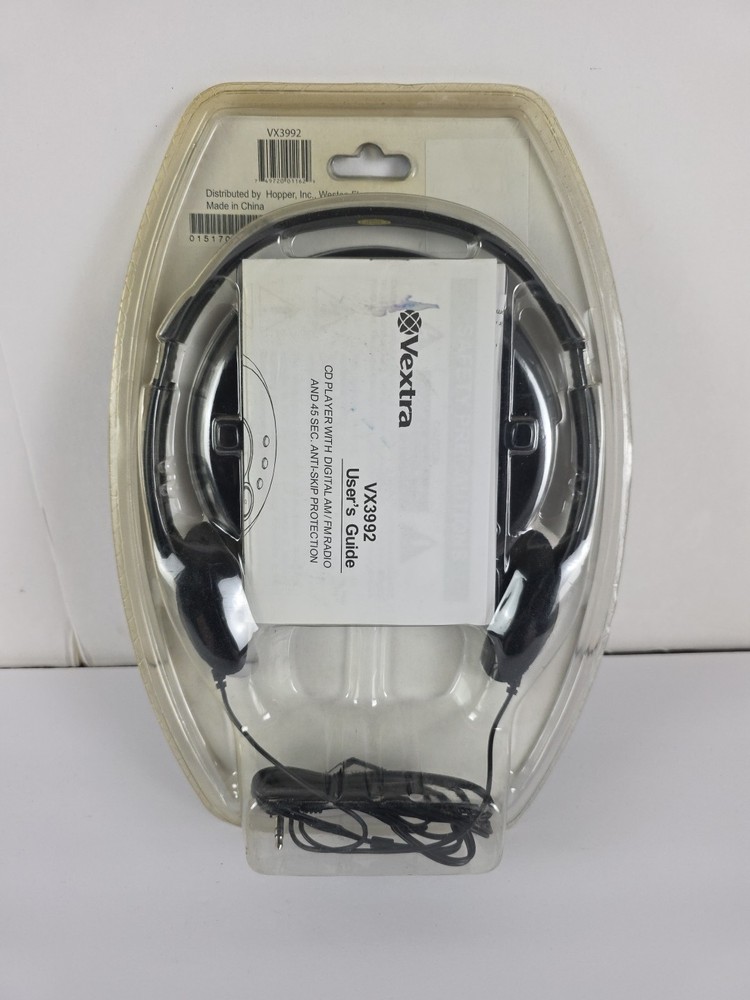 Vintage Vextra CD Player NEW/SEALED Programmable Memory/ Bass Boost