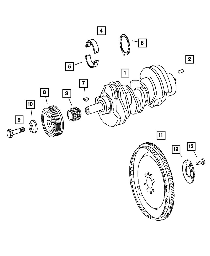 Genuine Mopar Washer Mounting 5080005AA