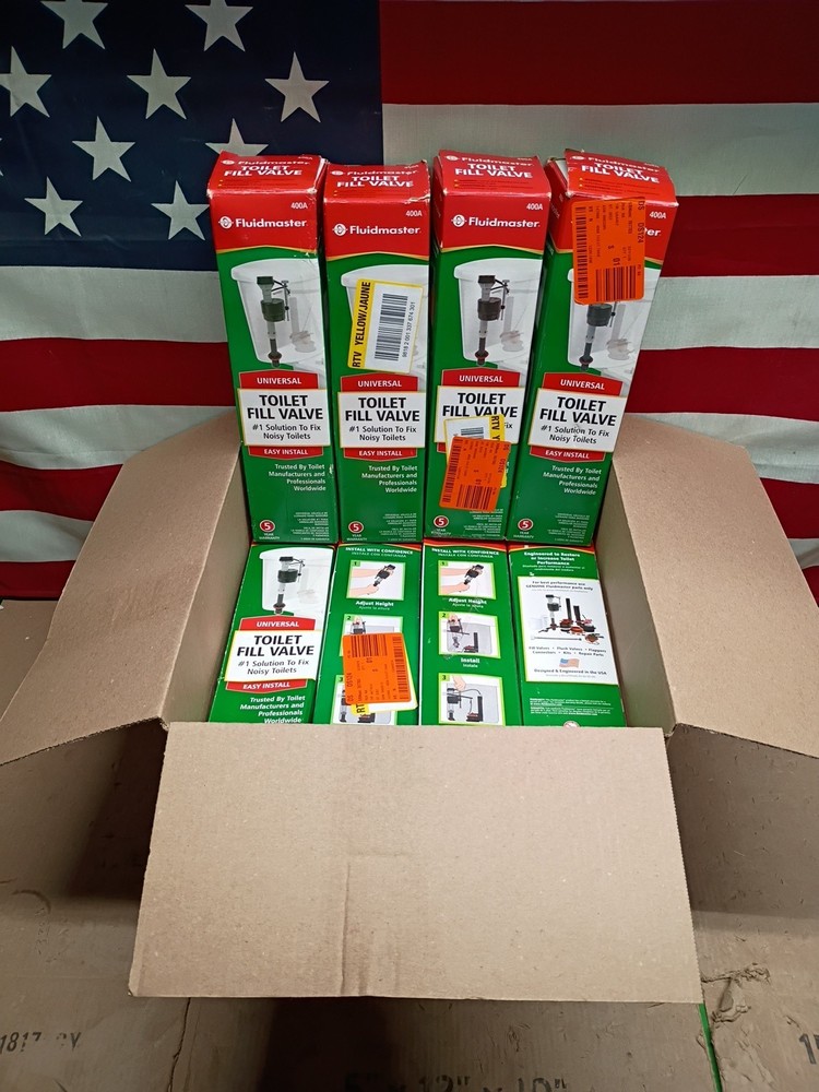 12pk Fluidmaster 400A Universal Toilet Fill Valve