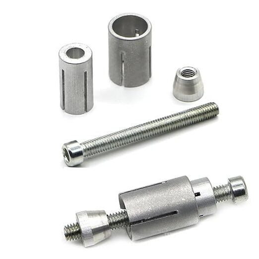 2 Pack Motorcycle Bar End Mounting Screw Set Universal 13mm-24mm Handlebar