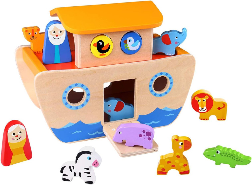 921 TKC304 EA Wooden Noah'S Ark (EXP)