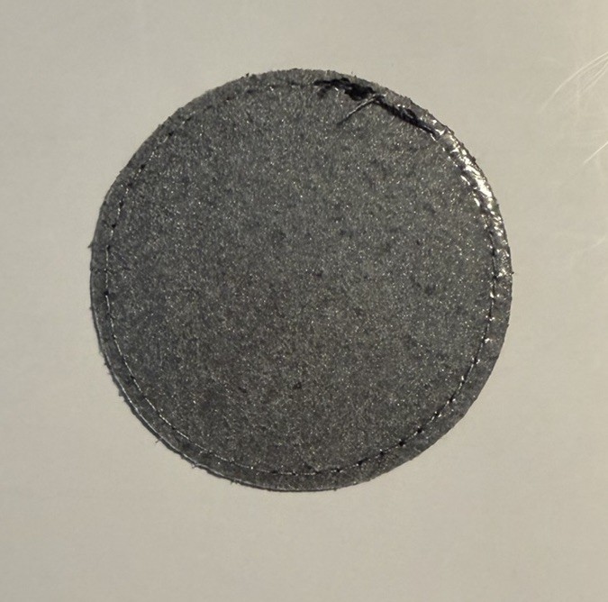 Sig Sauer Iron on Round Leather Patch 2.5” Custom