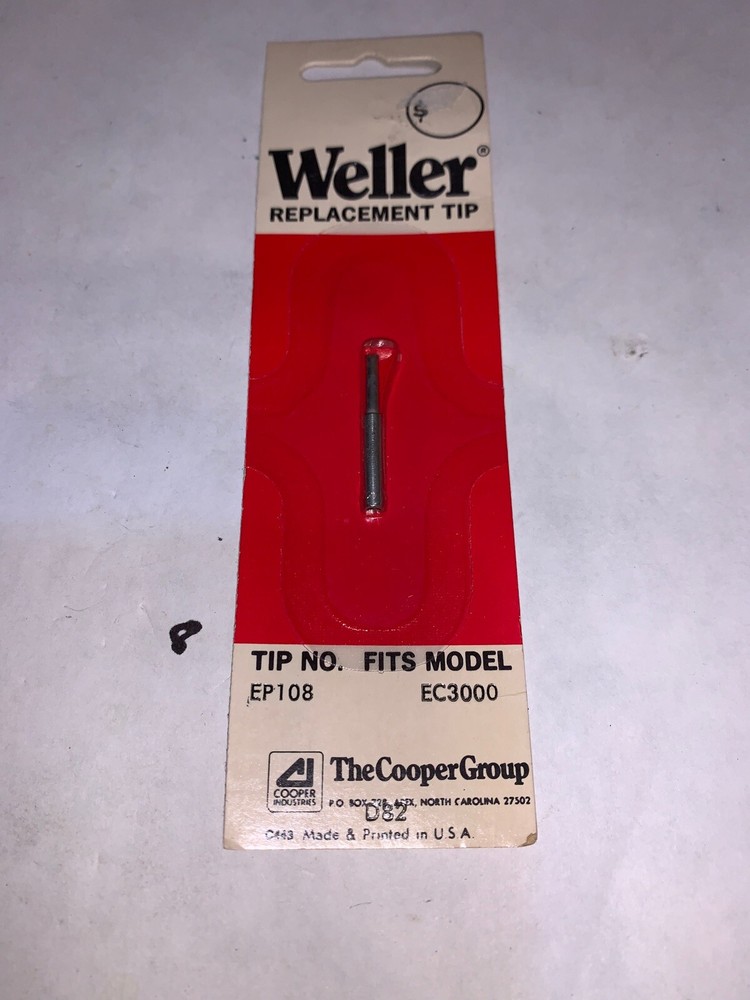 Weller EP108 Replacement Soldering Iron Tip Fits Model EC300