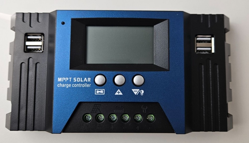 Solar Charge Controller 30A 12V/24V MPPT LCD Display Automatic Tracking New