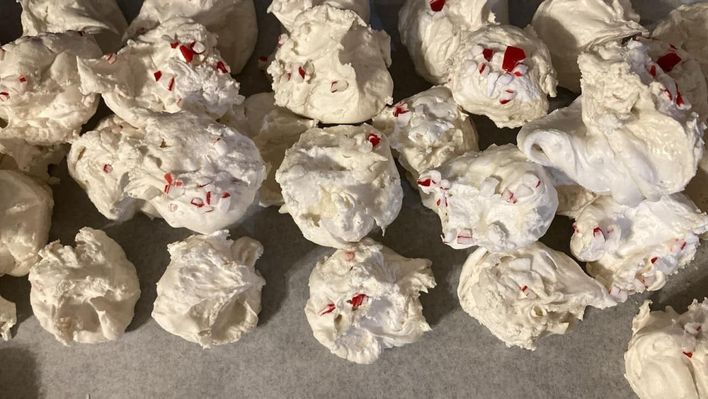 DIVINITY Fresh home made Divinity Candy Peppermint Candy FAST SHIPPING