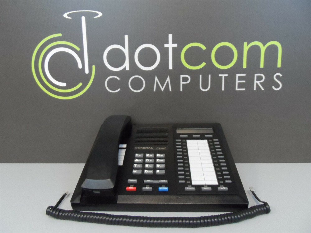 Comdial Impact 8024S-GT Office Black Display Phone 8024S-GT 8024