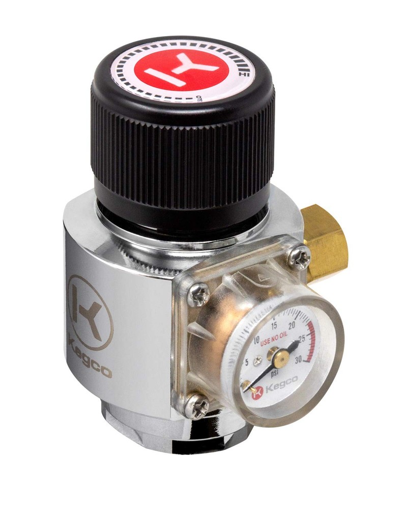 CO2 Regulator, Mini, Brass