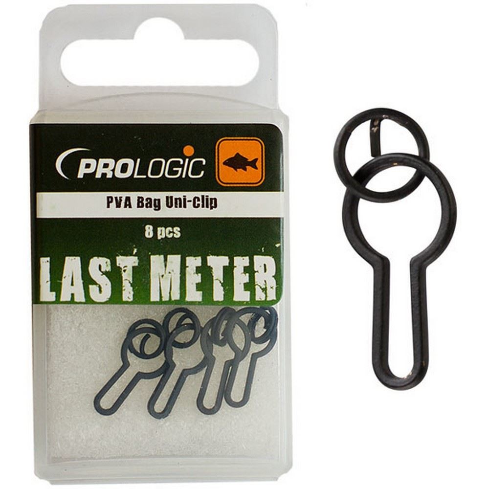 Prologic Last Meter Accessories PVA Bag Uni Clip 8pcs