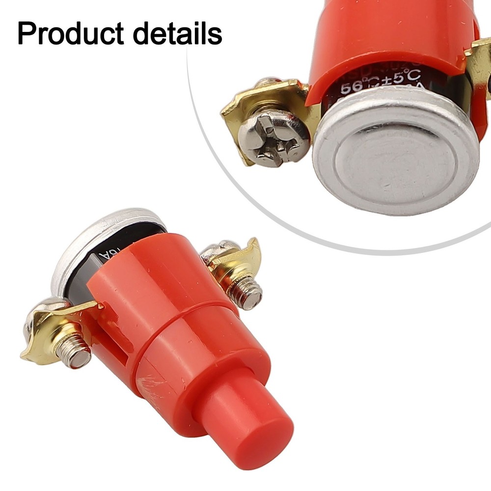 Adjustable Temperature 56°C Thermal Switch Replacement Total Width 33mm