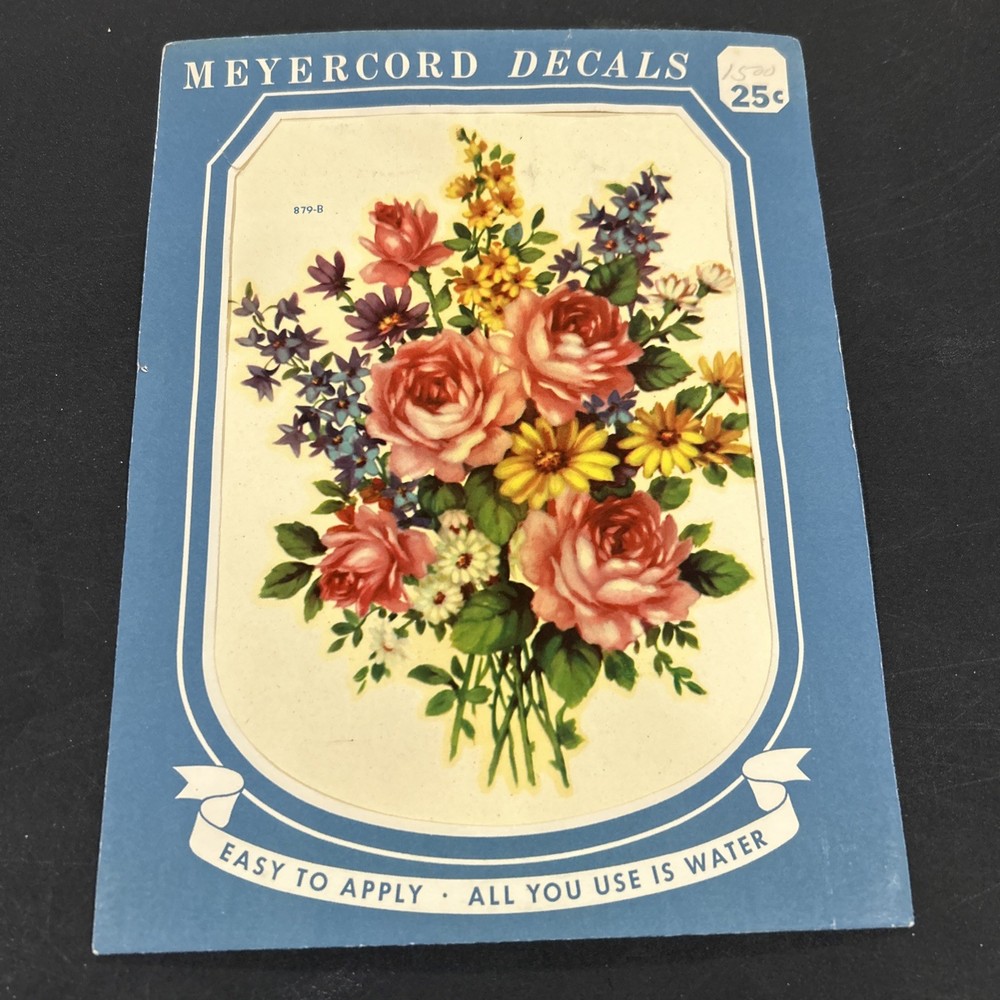 Vintage Meyercord Decal 879-B