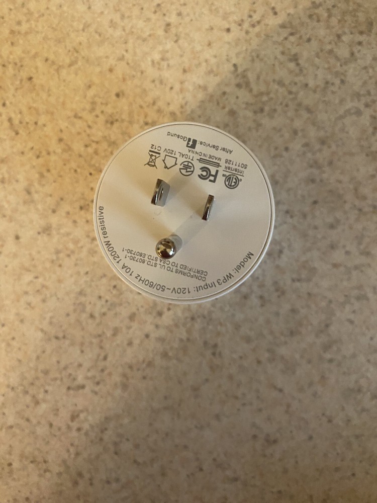 Gosund Smart Plug Wi-Fi Mini Socket Outlet Alex Google Assistant Timed WP3 B2