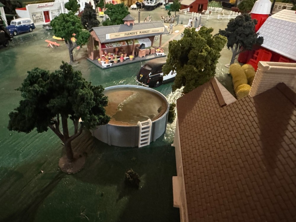 O/S Scale Above Ground Pool