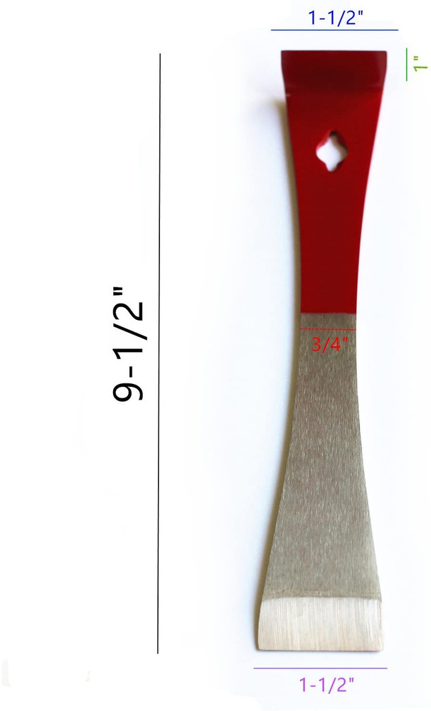 2 Pack Beekeeping Hive Tool Stainless Steel Frame Scraper Pry Tool