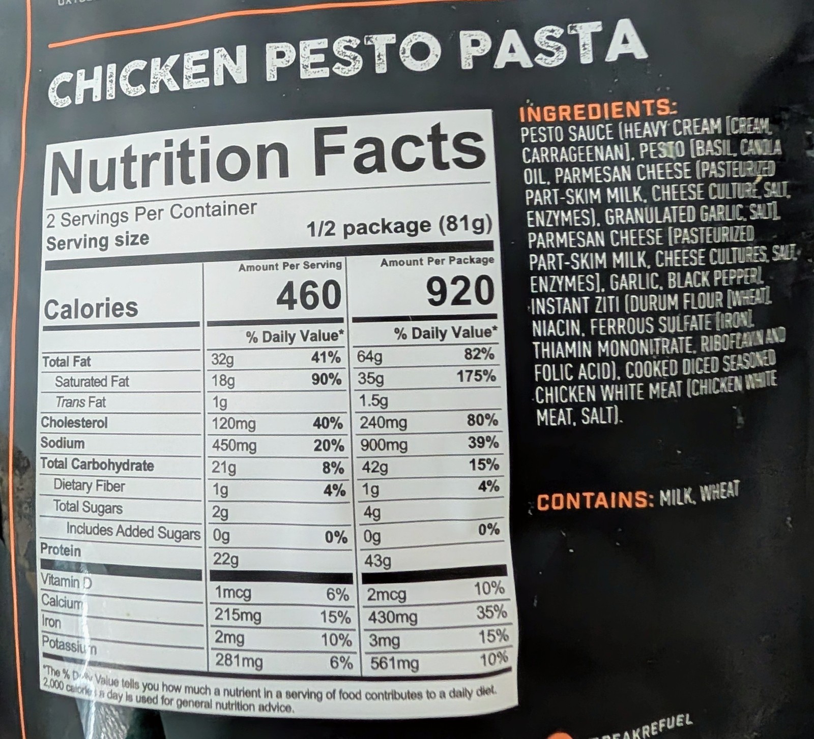 Peak Refuel Premium Freeze-Dried Meals Nine Pouch Assortment Bundle