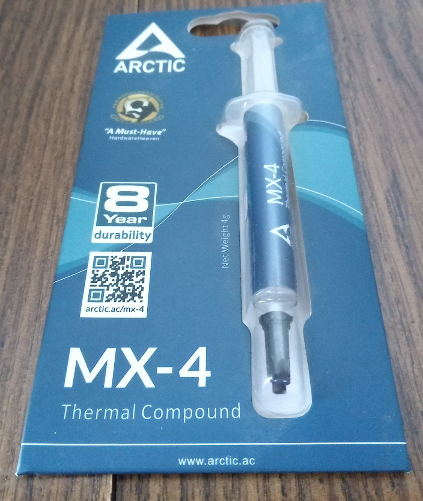 Arctic MX-4 Thermal Compound Paste New In Package Part #X001SPF41F