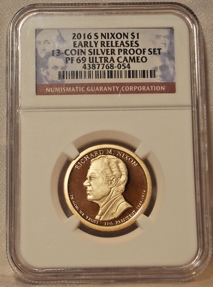 2016-S     NGC - *NIXON SILVER PROOF - PF69DCAM*