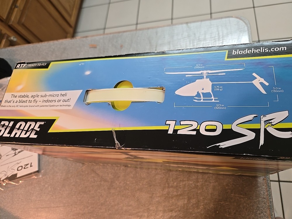 New In The Box RTF Blade 120SR Helicopter & Remote Control