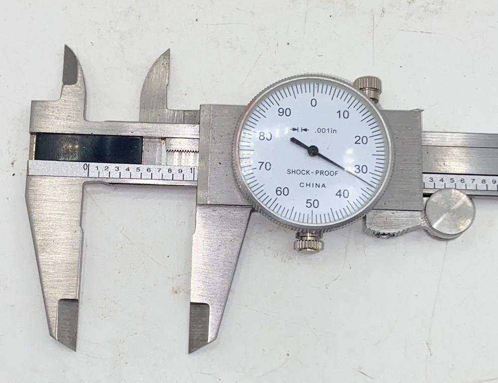 6” Dial Caliper .001 Inside Outside & Depth Measurements