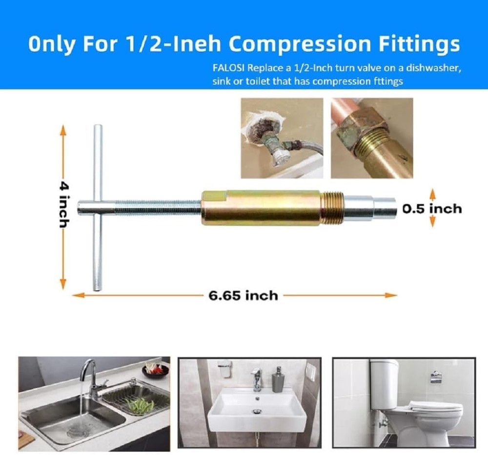 Compression Sleeve Puller Tool Remove Nut & Ferrule of Pipe 03943- Sleeve Remove