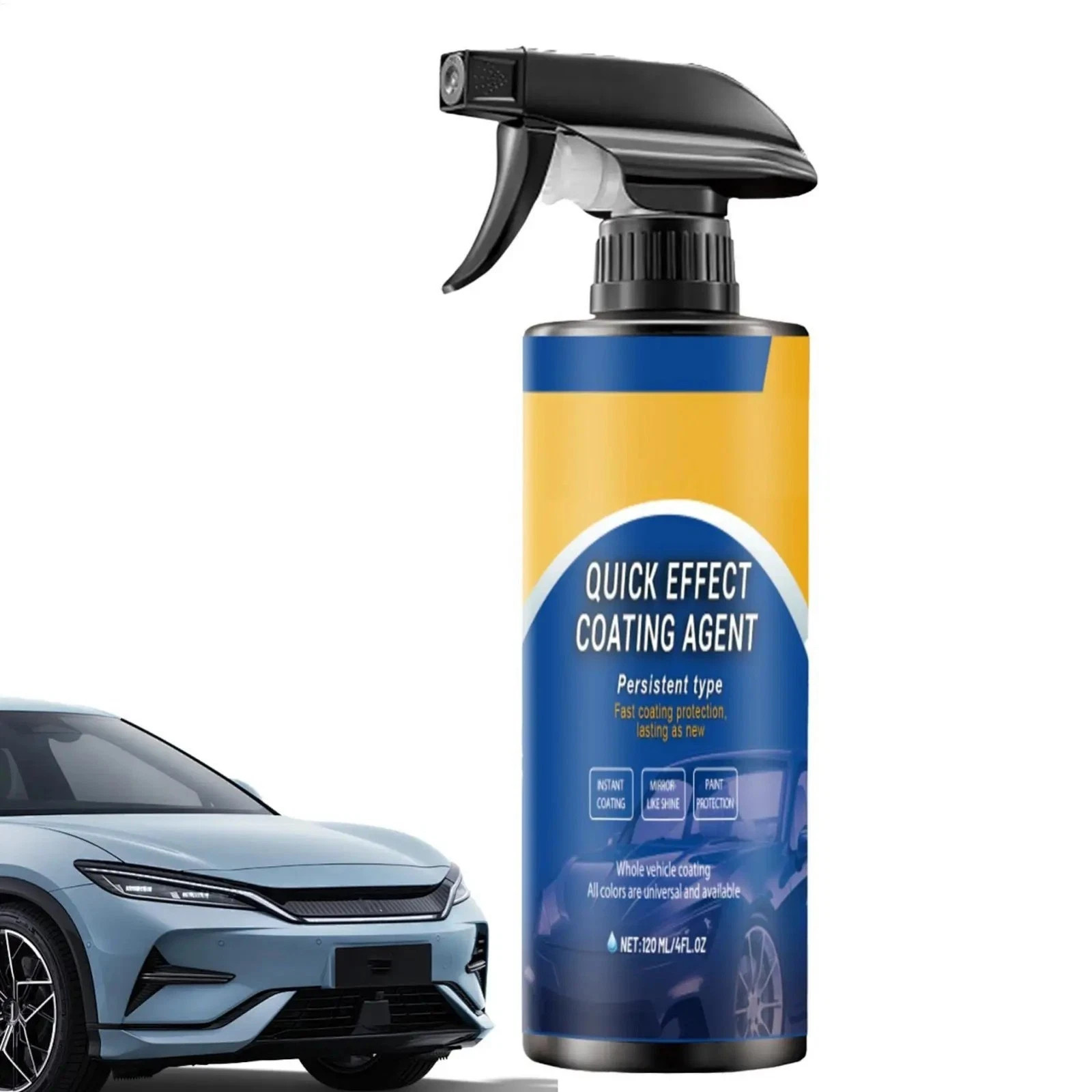 Car Coating Spray,Quick Effect Coating Agent,Car Scratch Wax Polish Spray Liquid