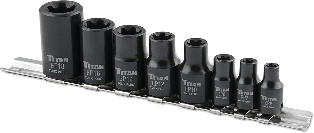 17418 8-Piece External Tors plus Socket Set (EP6 - EP18)