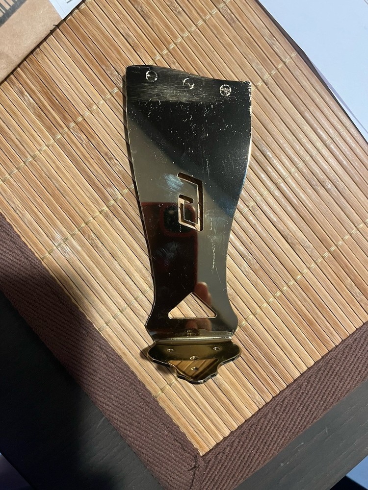 GRETSCH Gold Plated 6 String TAILPIECE Trapeze 6”