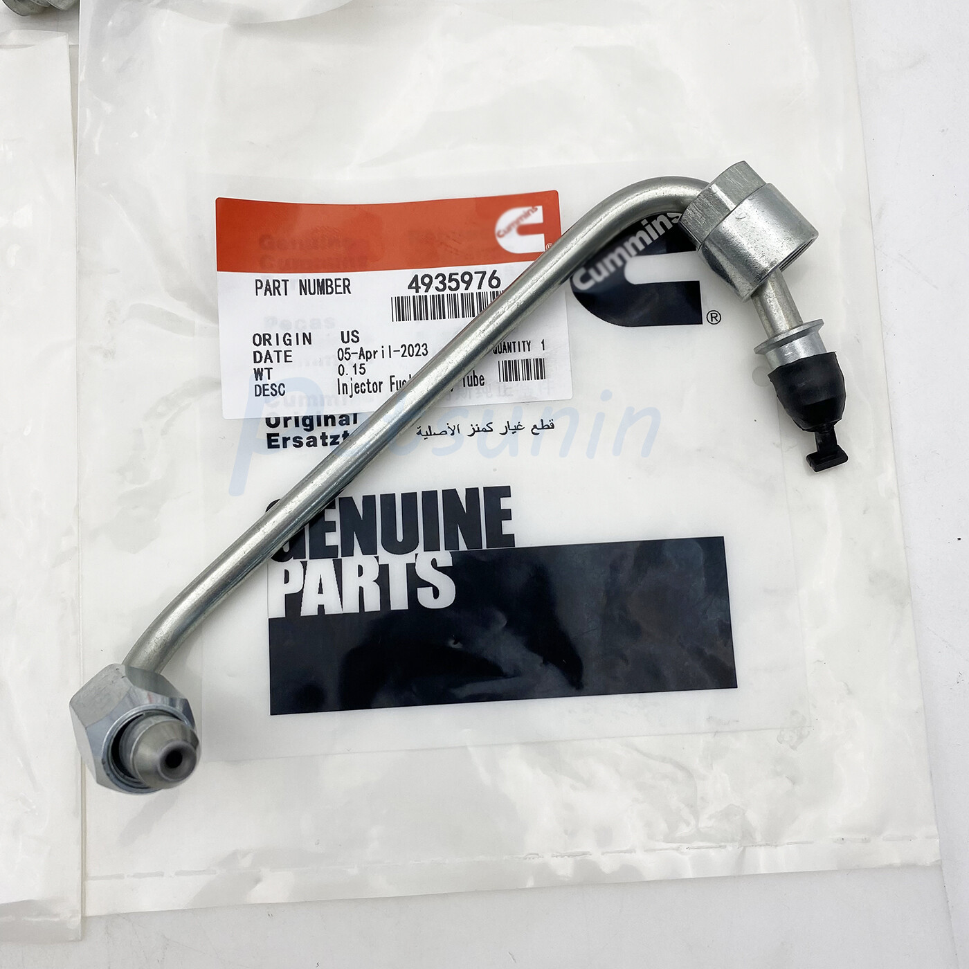 Fuel Rail Fuel Injector Line For 07-12 Dodge Ram 6.7L Cummins Diesel 0445226044