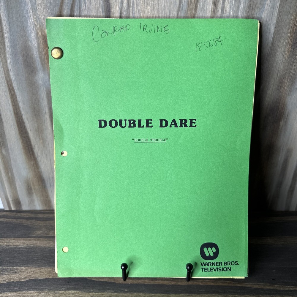 Double Dare Script | Double Trouble | Billy Dee Williams | 1985 | Original
