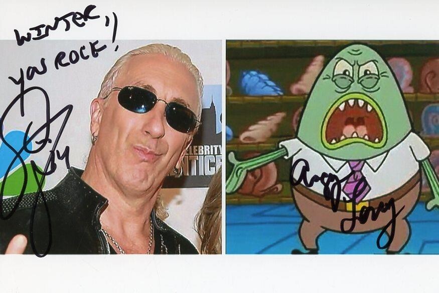 Dee Snider- Signed Color Photograph